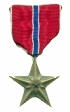 Bronze Star. Authorized on 4 February 1944 to all members of the United States Armed Forces, who distinguishes himself by heroic, outstanding achievement, or meritorious service (not involving aerial flight) involving military operations againstan armed enemy.