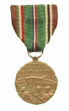 European African Middle Eastern Campaign Medal. Authorized on 6 November 1942, for members of the United States Armed Forces for service in this these theaters between 7 December 1941 to 8 November 1945.