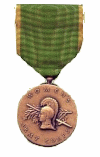 Women's Army Corps Medal. Authorized on 29 July 1943, for members of the United States Women's Army Auxiliary Corps. For service between 10 July 1942 to 31 August 1943 or in the Women's Army Corps. Between 1 September 1943 to 2 September 1945.