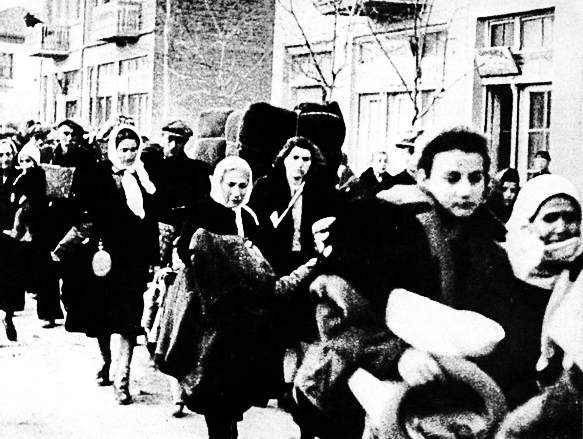 Aftransport naar Auschwitz
