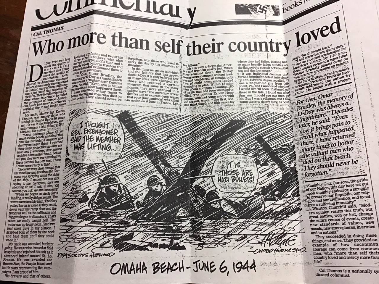 omaha beach cartoon