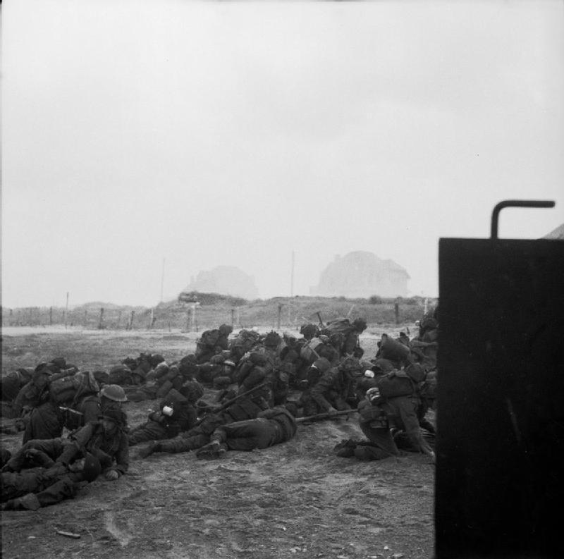 2 The Middlesex Regiment landed at Sword Beach