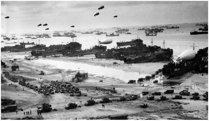 Navy heroes of Normandy