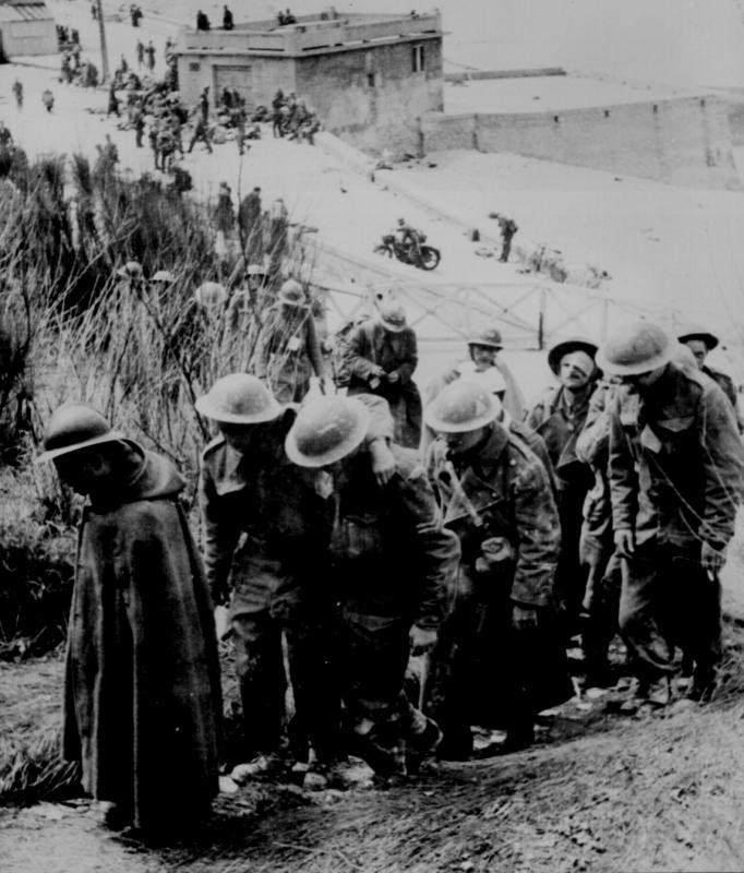 British prisoners at Dunkerque