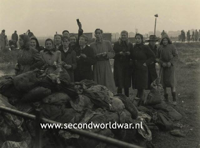 RAF Bomber Command Lancasters Operation Manna day 1 Gouda