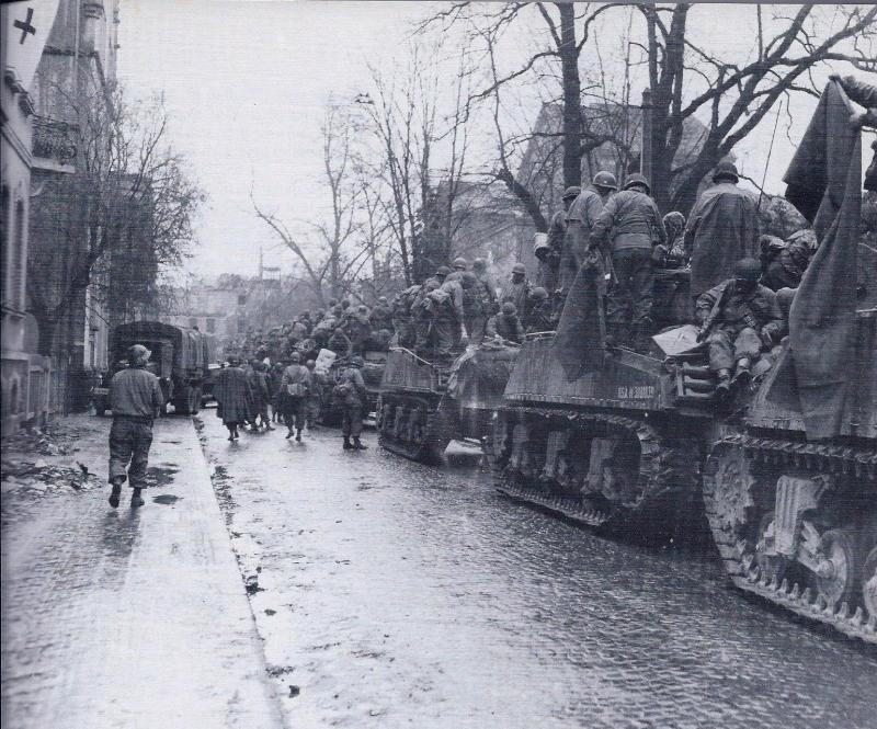 2 Infantry Division (USA) short rest at Giessen