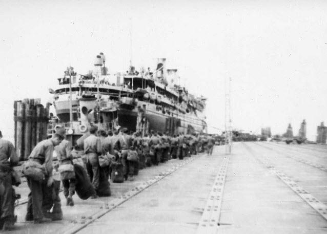 20th Armored Division (USA) HQ at Le Havre