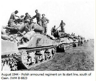 1st Polish Armoured Division of Nieuw Beerta