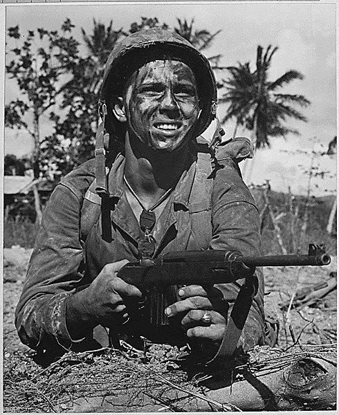 US marine awaits signal to go ahead in battle to recapture Guam