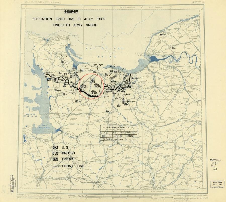 2 Infantry Division (USA) defended in its sector