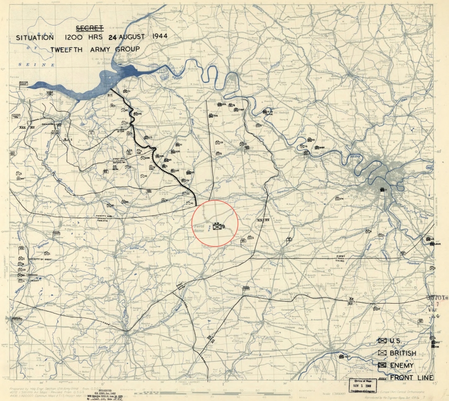 9 Infantry Division (USA) to reassemble and continue the attack