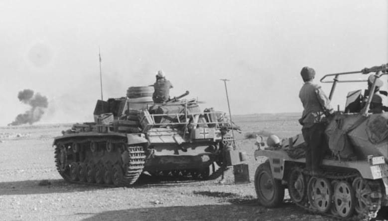 Axis tanks broke through positions 150th Brigade