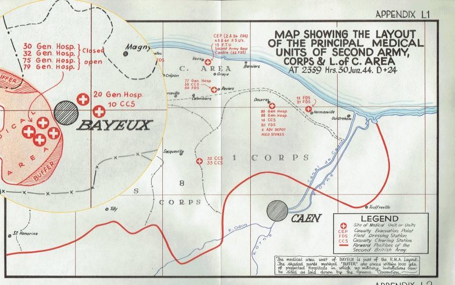 75 General Hospital near Bayeux