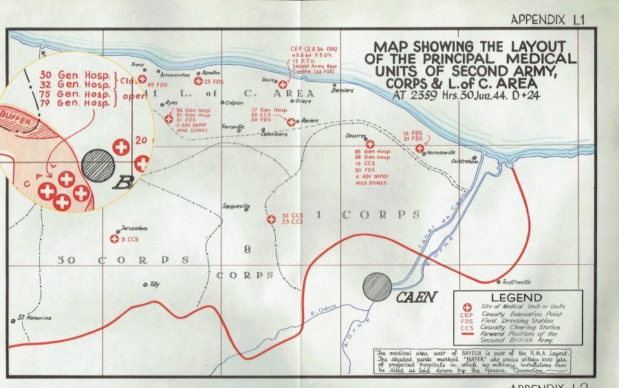 79 General Hospital near Bayeux