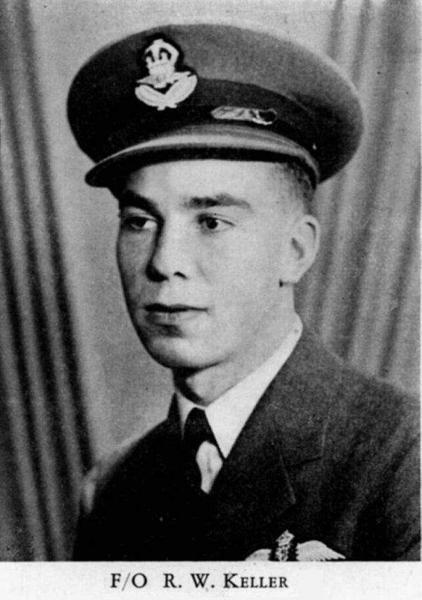 Flight of Typhoon Ib PD503 and Flying Officer R W Keller on 1945-01-01