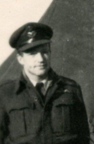 Flight of Typhoon Ib MP134 and Squadron Leader R G Crosby on 1945-01-22