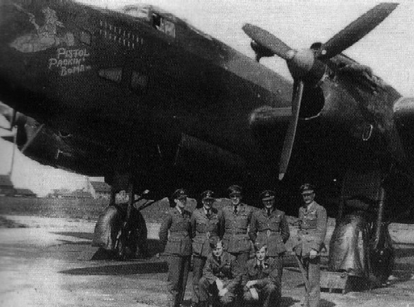 The 431 Sqdn left from Croft at 1945-01-15 at 18:48. Loc or duty Leuna