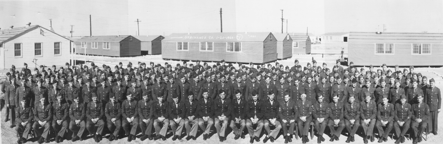 552 Ordnance Heavy Maintenance Company stayed at Gortin Tyrone, NI on 20 april 1944