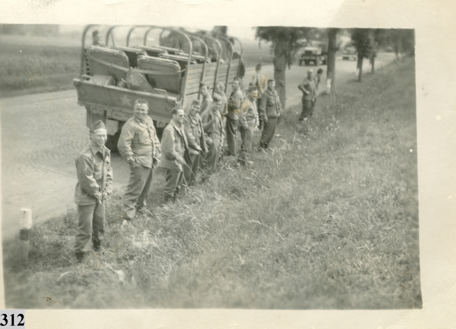 552 Ordnance Heavy Maintenance Company (USA) arrived Gassicourt