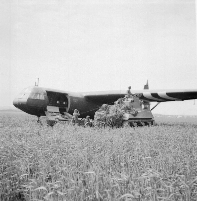 13th/18th Royal Hussars near Ranville