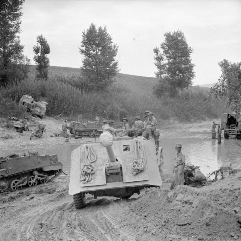 1 Royal Tank Regiment advance due north to Tangry