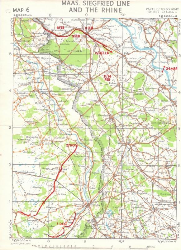 10 The Highland Light Infantry at MAASBREE