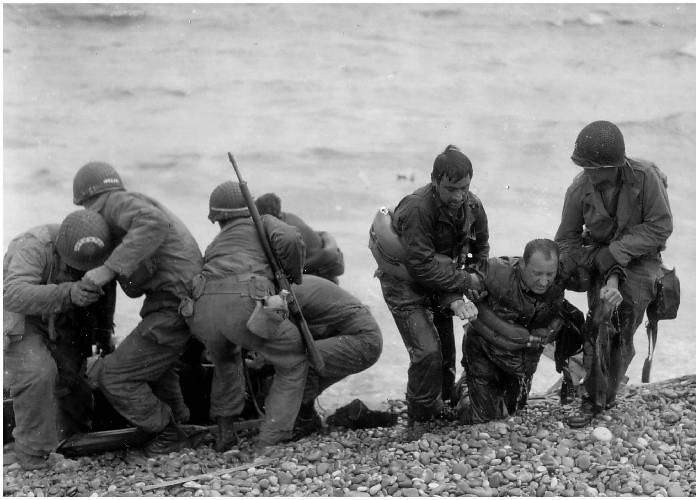 116th Infantry Regiment (USA) Landing at Omaha Beach (Easy Red)