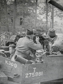 Koninklijke Nederlandse Brigade "Prinses Irene" Reconaissance at Druten