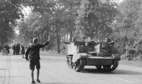 Koninklijke Nederlandse Brigade "Prinses Irene" Assembling at Lunen