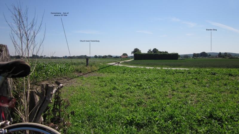 227th Infantry Brigade (UK) near German minefields