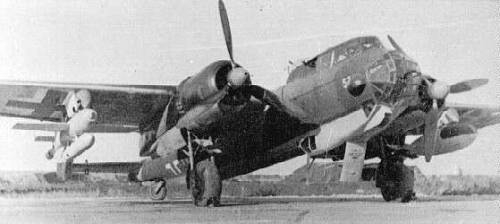 Do 217 lost at Bolberg (Gilze Rijen) on 04-01-1944 (SGLO ref: T3288)