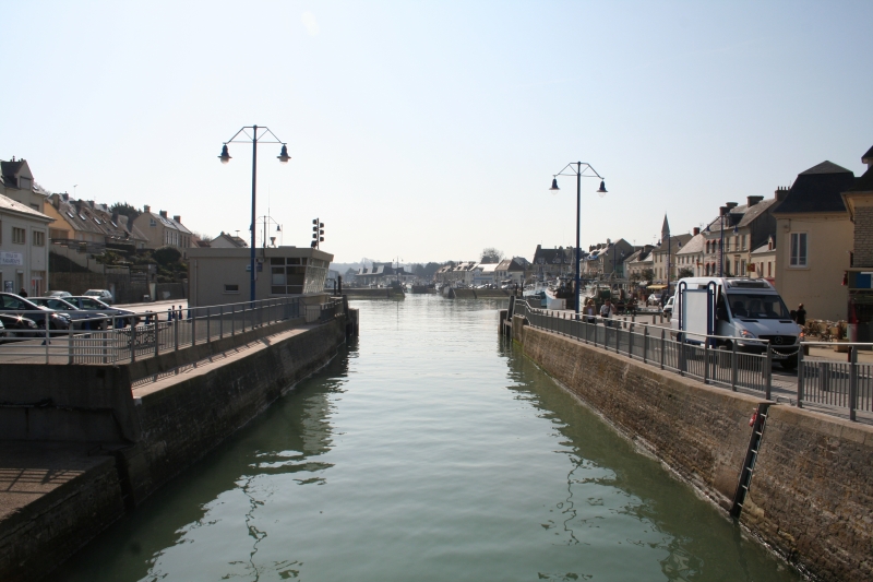 View of Port-en-Bessin-Hupain