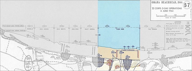 Omaha Beach Easy Red East