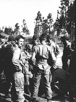 506 Parachute Infantry Regiment Easy Company at Mourmelon-le-Grand