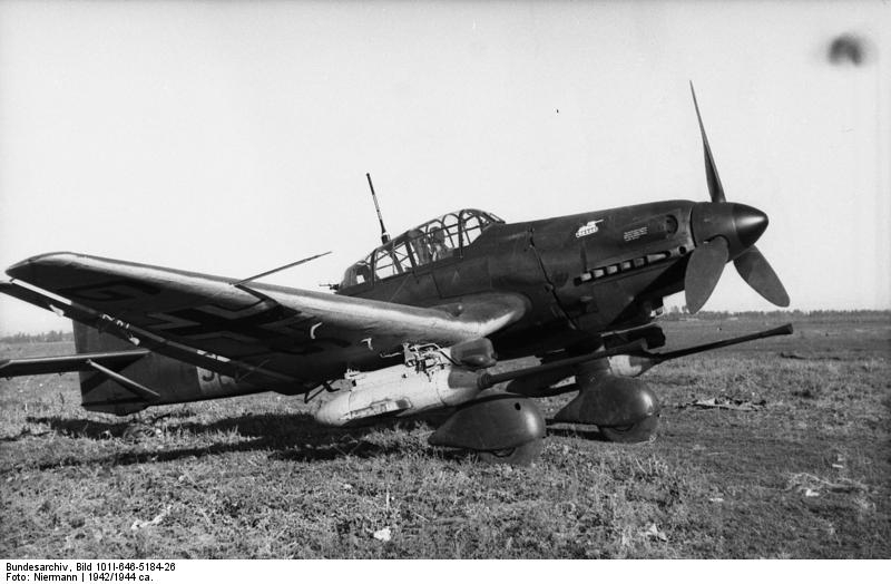 Ju 87 lost at Den Bosch on 31-12-1944 (SGLO ref: T4883)