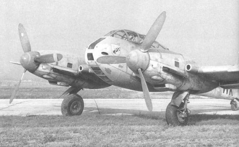 Me 410 lost at Holten (Holterbroek) on 10-10-1943 (SGLO ref: T2969)