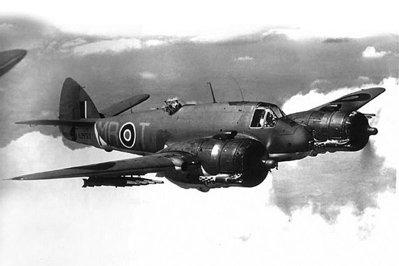 Flight of Beaufighter I V8284 and Flight Lieutenant H Jacobs on 1942-08-28