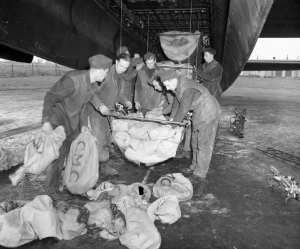 RAF Bomber Command Lancasters Operation Manna day 1 Duindigt