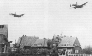 RAF Bomber Command Lancasters Operation Manna day 5 Ypenburg