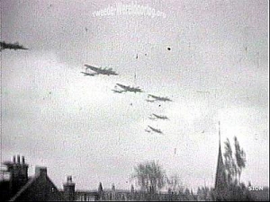 RAF Bomber Command Lancasters Operation Manna day 1 Ypenburg