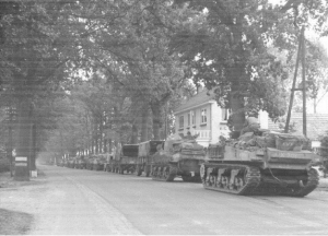 XXX Corps on the road