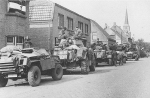 2nd Household Cavalry Regiment first allied on Dutch soil