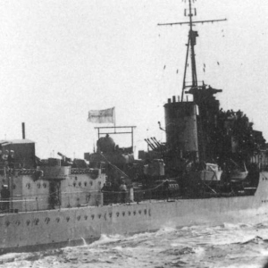 On Wed. 29 Nov 1939 British destroyers forced German submarine U-35 to surface