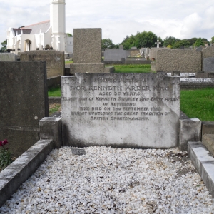 Flight of Spitfire  R6717 Ivor Arber crashed on 1940-08-02