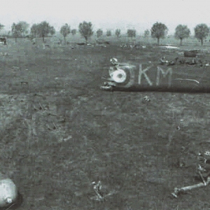 Hampden I (P4286 KM-) on a mission to Breda on 1940-05-15