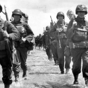 4 Infantry Division (USA) landed on D-day in Normandy France