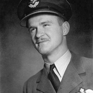 Flight of Typhoon Ib RB429 and Flying Officer E D   Brydon on 1945-04-26