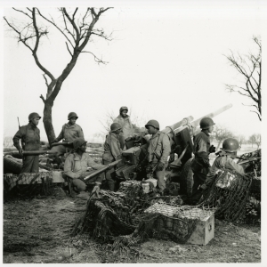 614 Tank Destroyer Battalion (Towed), Advance Detachment stayed at Crewe Cheshire on 19 may 1944