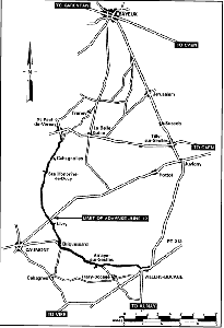 4 County of London Yeomanry passed through Villers-Bocage
