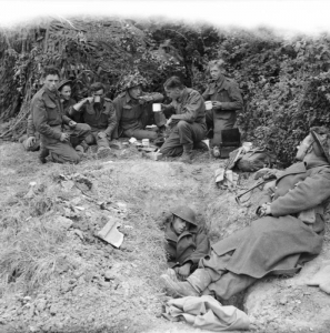 1 The Gordon Highlanders support of the 5/7th Bn. Gordon Highlanders